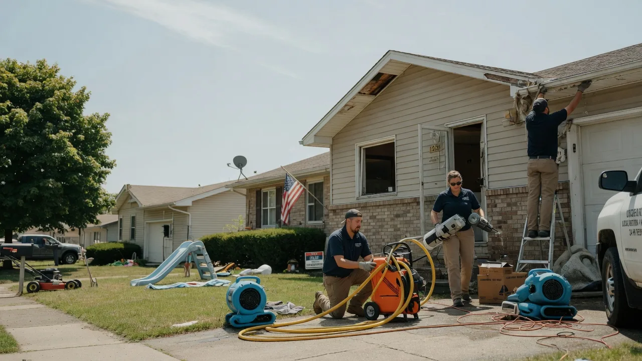 Water Damage Restoration in Eola, IL near me